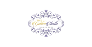 The Golden Thistle Flower Shop | Logo Design by RINIDEH