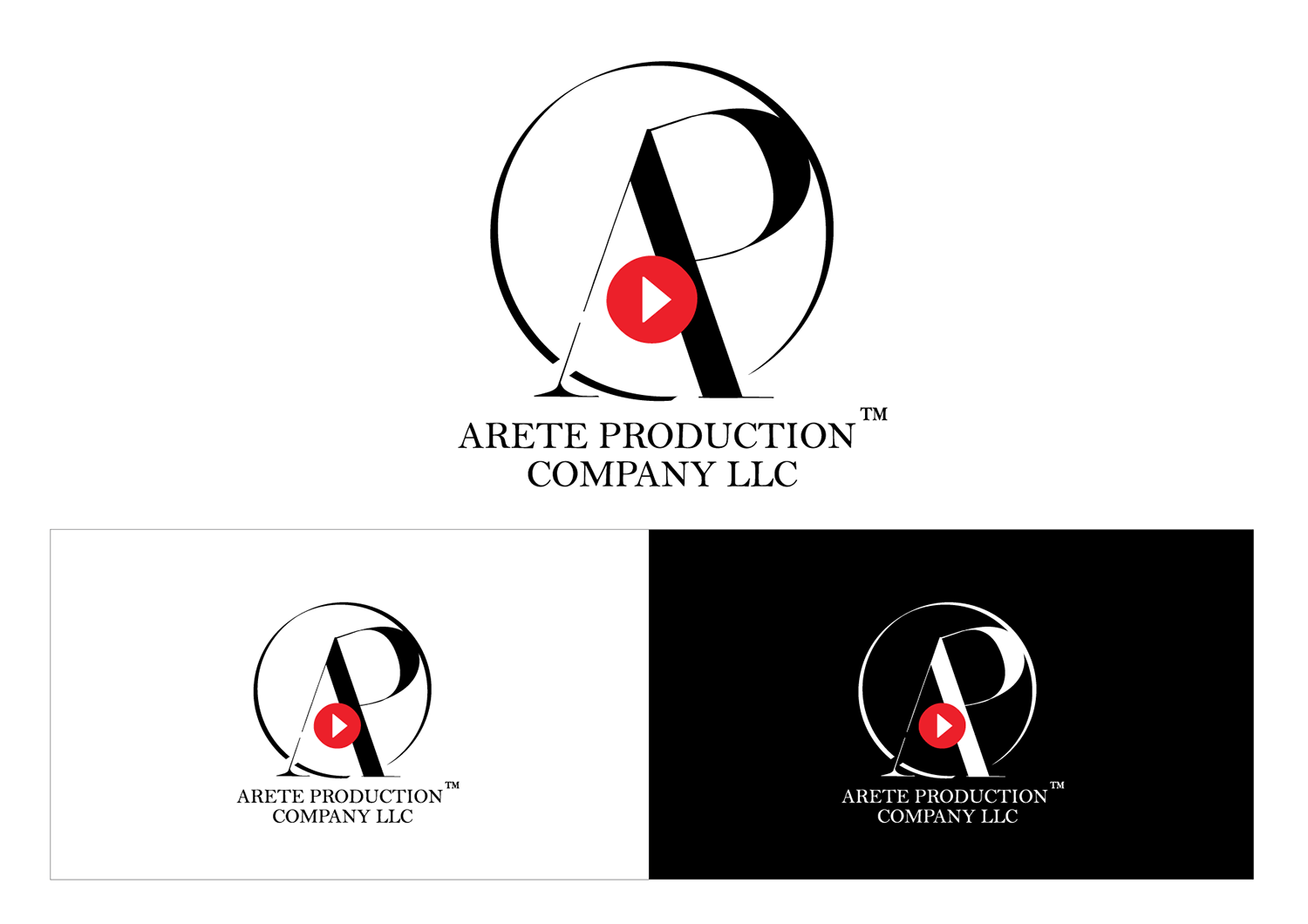Logo Design by MadnessPlusGroup for Arete Production Company LLC | Design #7951976