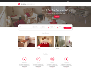 Accommodation in an Executive Apartment for rent could be a Bed and breakfast,  | Web-Design von Designer Mate