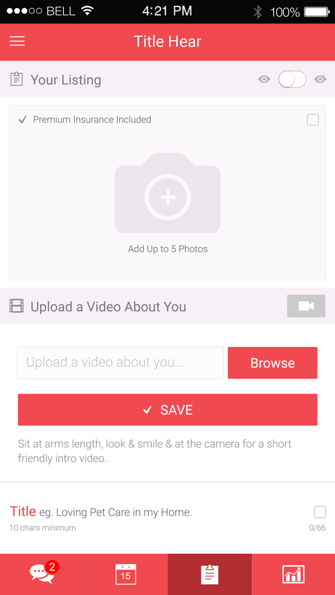 App Design by ApurbaMan for this project | Design #7977388