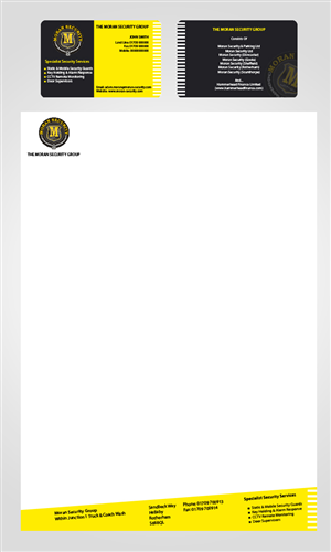 Design de Carte de Visite par KhaY pour Moran Security Ltd | Design : #404752