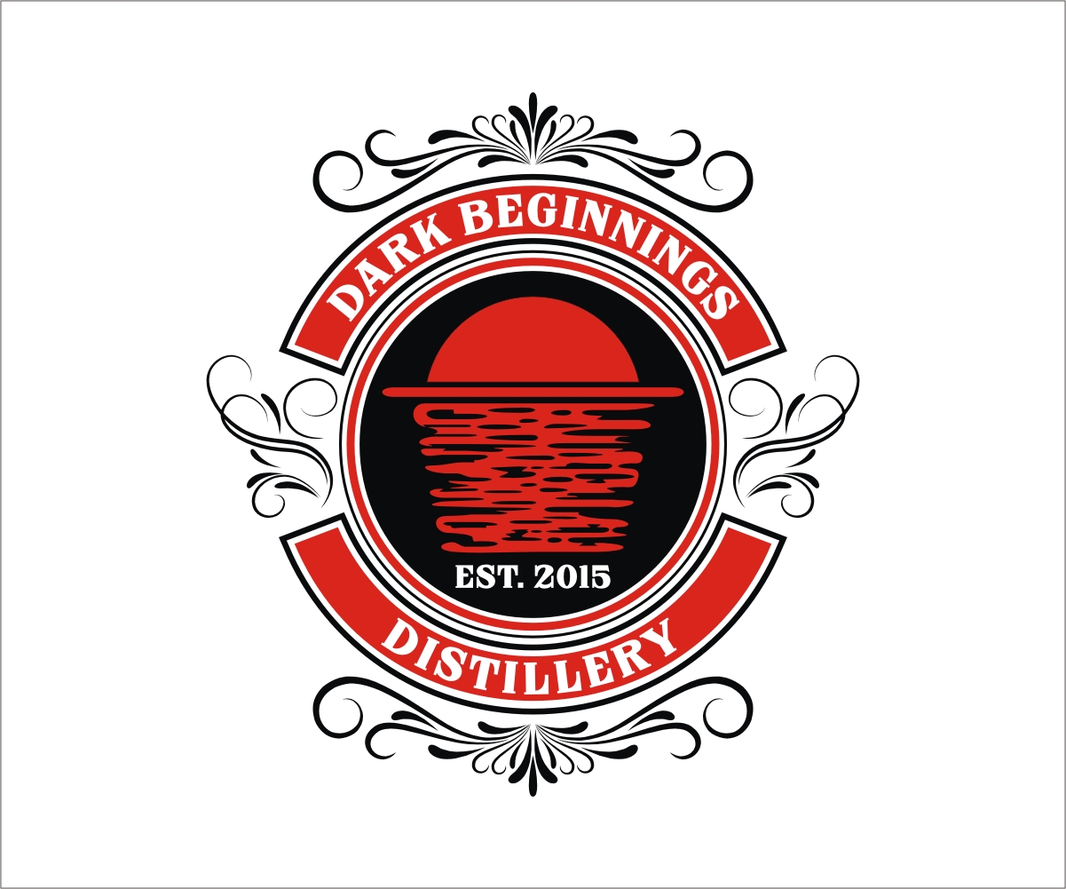 Logo Design by Rox Art Design for Dark Beginnings Distillery | Design #9357329