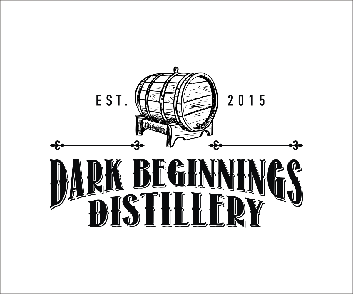 Logo Design by Rox Art Design for Dark Beginnings Distillery | Design #9357498