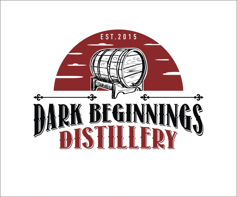Logo Design by Rox Art Design for Dark Beginnings Distillery | Design #9366992