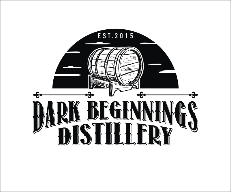 Logo Design by Rox Art Design for Dark Beginnings Distillery | Design #9366994