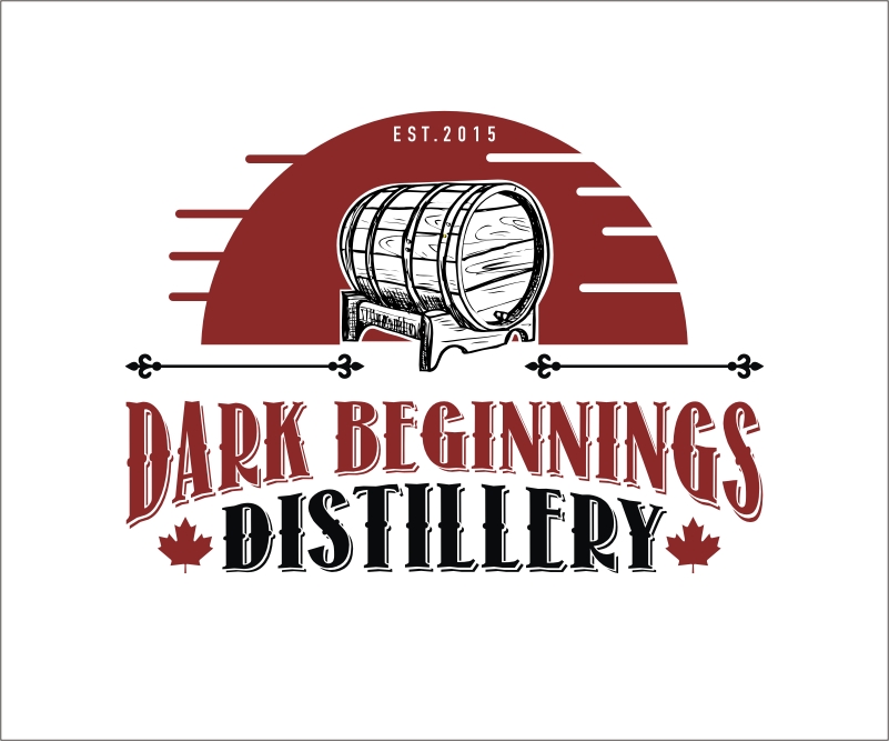 Diseño de Logo por Rox Art Design para Dark Beginnings Distillery | Diseño #9367065
