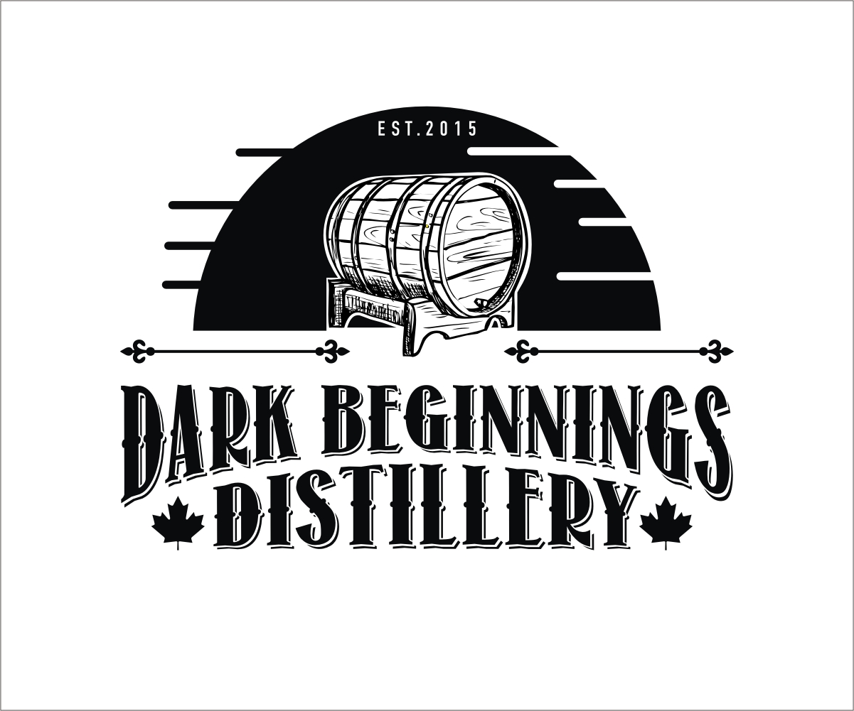 Diseño de Logo por Rox Art Design para Dark Beginnings Distillery | Diseño #9367066