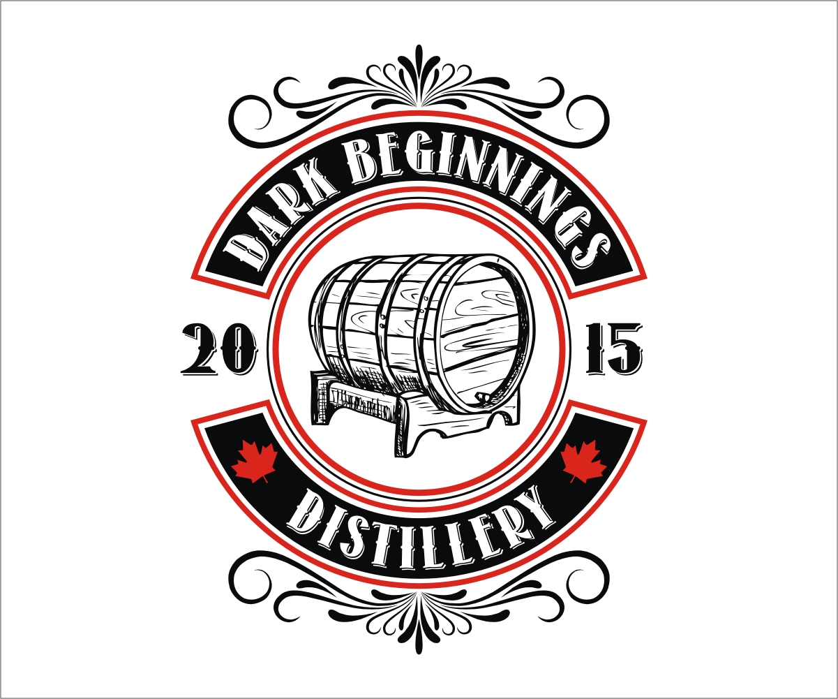 Diseño de Logo por Rox Art Design para Dark Beginnings Distillery | Diseño #9372918
