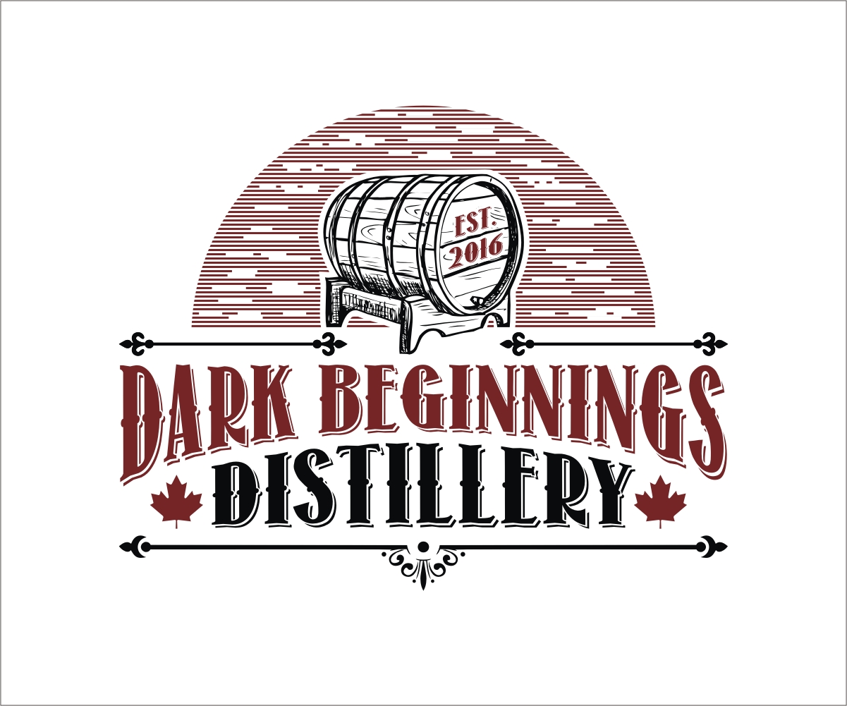 Logo Design by Rox Art Design for Dark Beginnings Distillery | Design #9374361