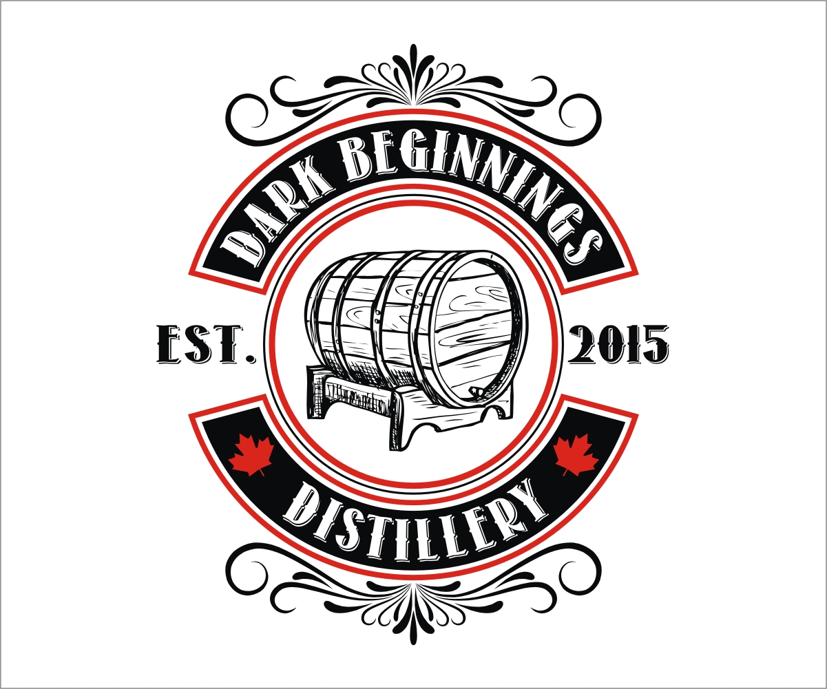 Logo-Design von Rox Art Design für Dark Beginnings Distillery | Design #9384162