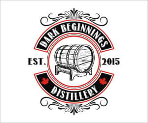 Logo Design by Rox Art Design for Dark Beginnings Distillery | Design: #9384162