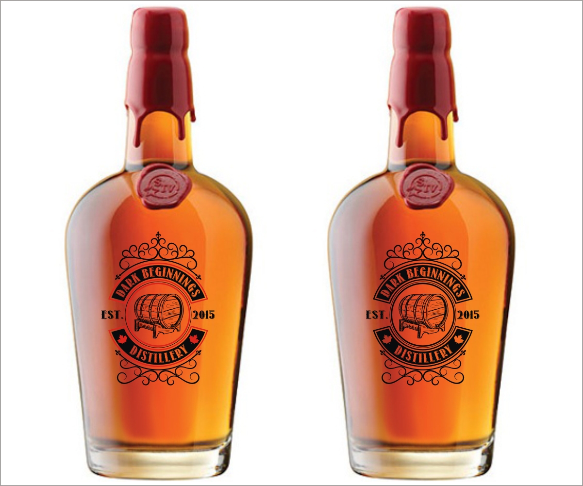 Logo-Design von Rox Art Design für Dark Beginnings Distillery | Design #9384164