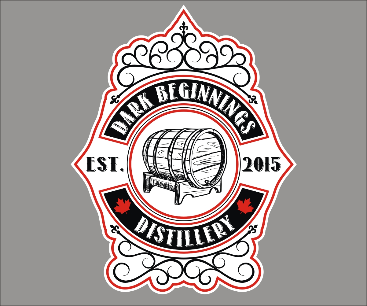 Diseño de Logo por Rox Art Design para Dark Beginnings Distillery | Diseño #9384325