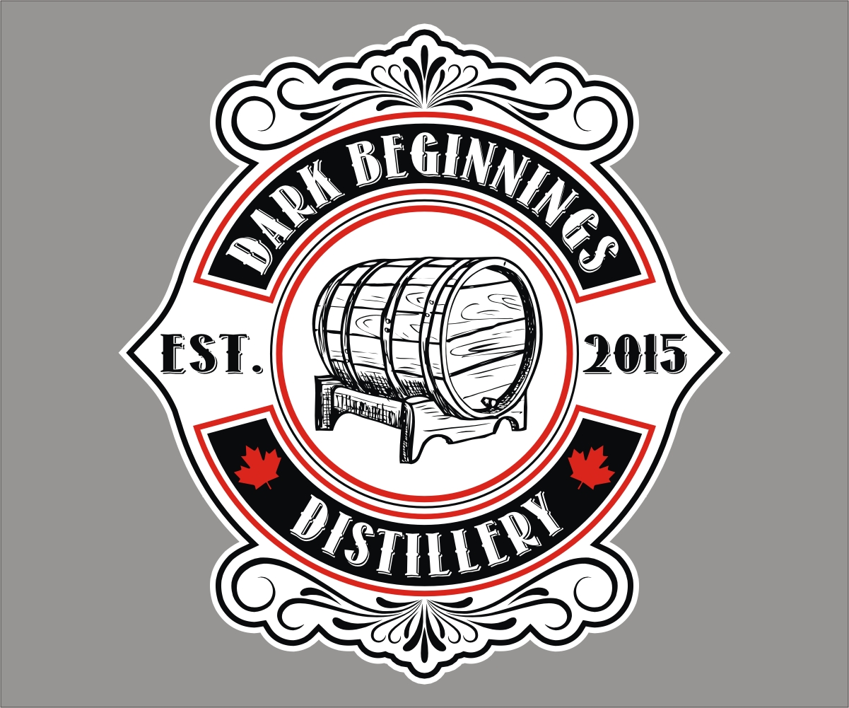 Logo Design by Rox Art Design for Dark Beginnings Distillery | Design #9384327