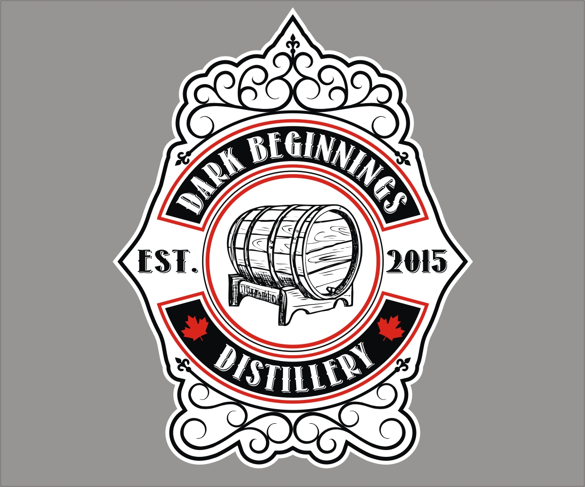 Diseño de Logo por Rox Art Design para Dark Beginnings Distillery | Diseño #9384328