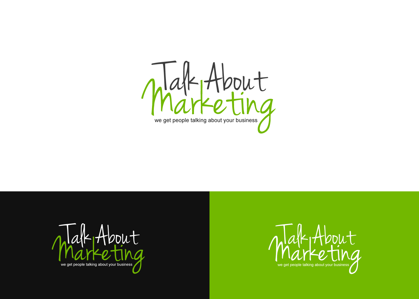 Logo Design by BehindSymbols for Talk About Marketing | Design #8159524