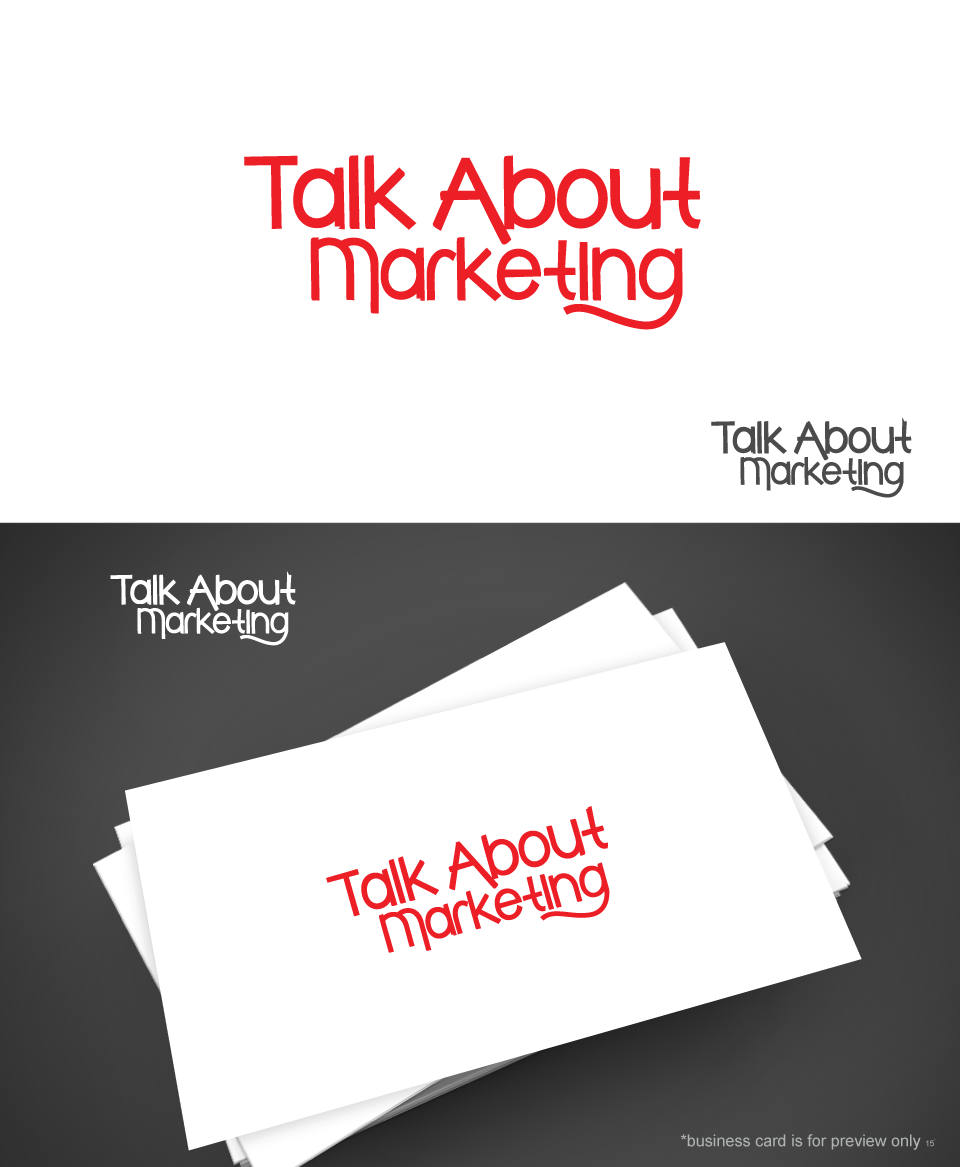 Logo Design by Aleksic for Talk About Marketing | Design #7897420