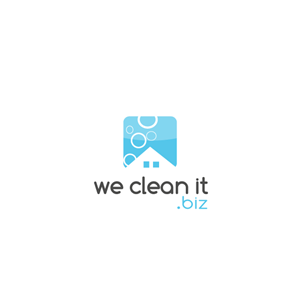 we CLEAN It | Logo Design by Hiccups Design
