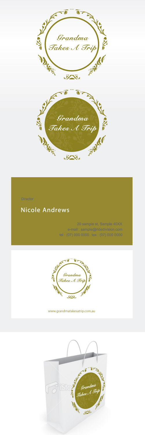 Logo Design by riki for Grandma Takes A Trip | Design #13547