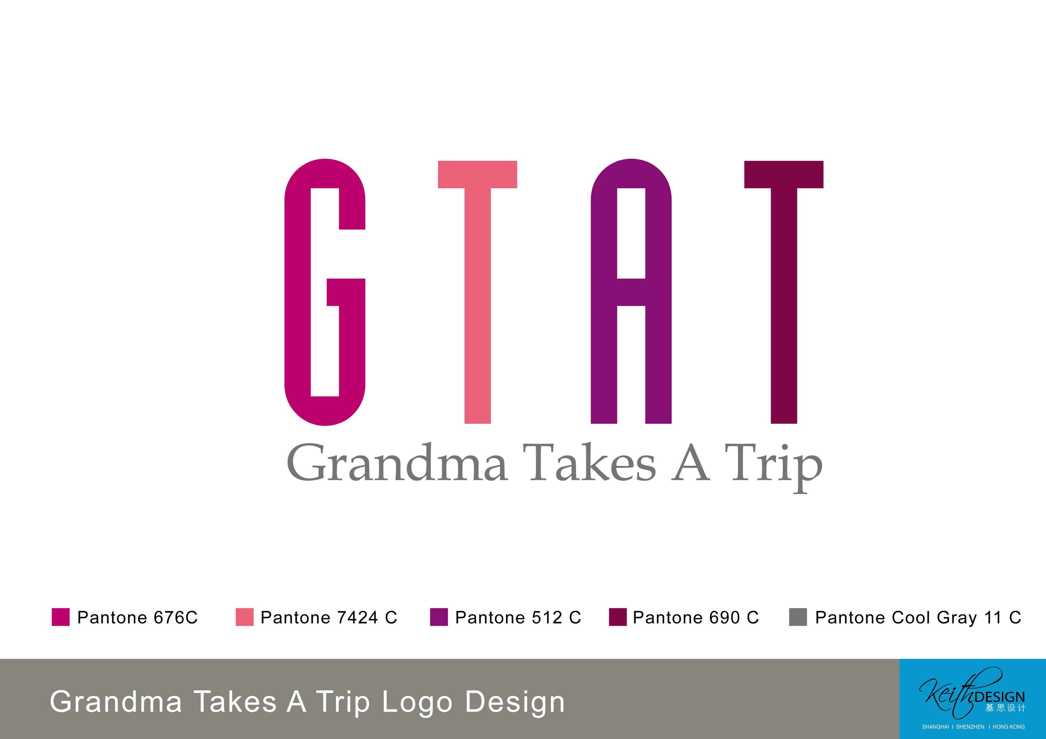 Logo Design by Keith Design Consultant for Grandma Takes A Trip | Design #13839