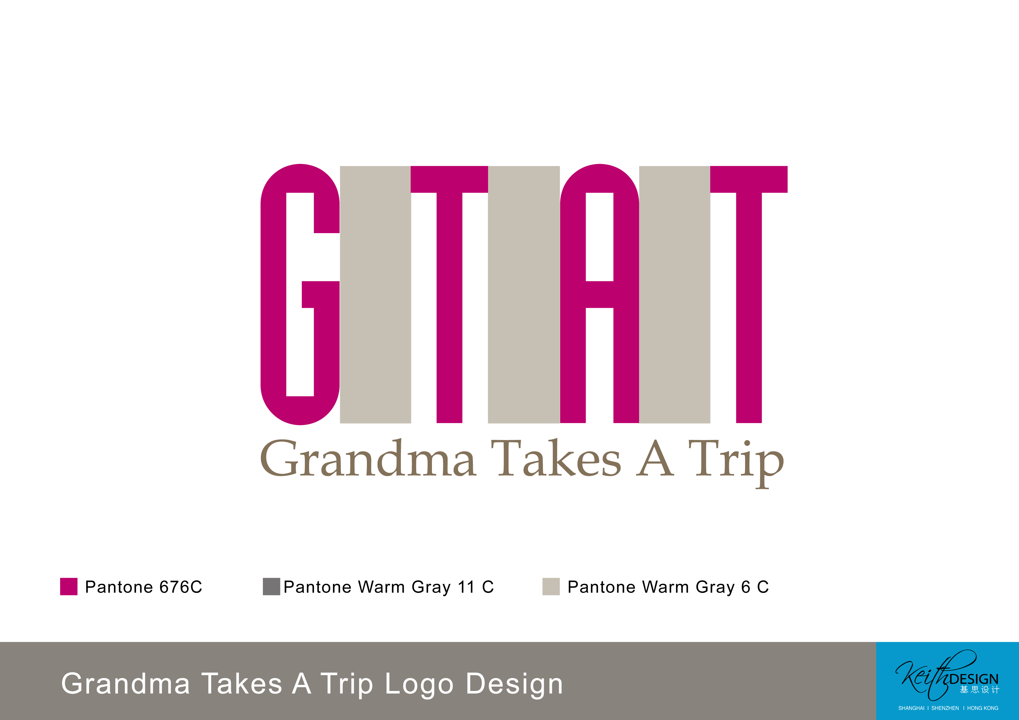 Logo Design by Keith Design Consultant for Grandma Takes A Trip | Design #13840