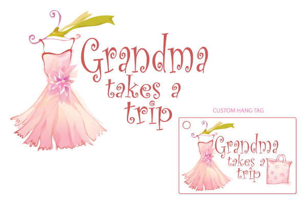 Logo Design by TheBlueWebDesign.com for Grandma Takes A Trip | Design #13264