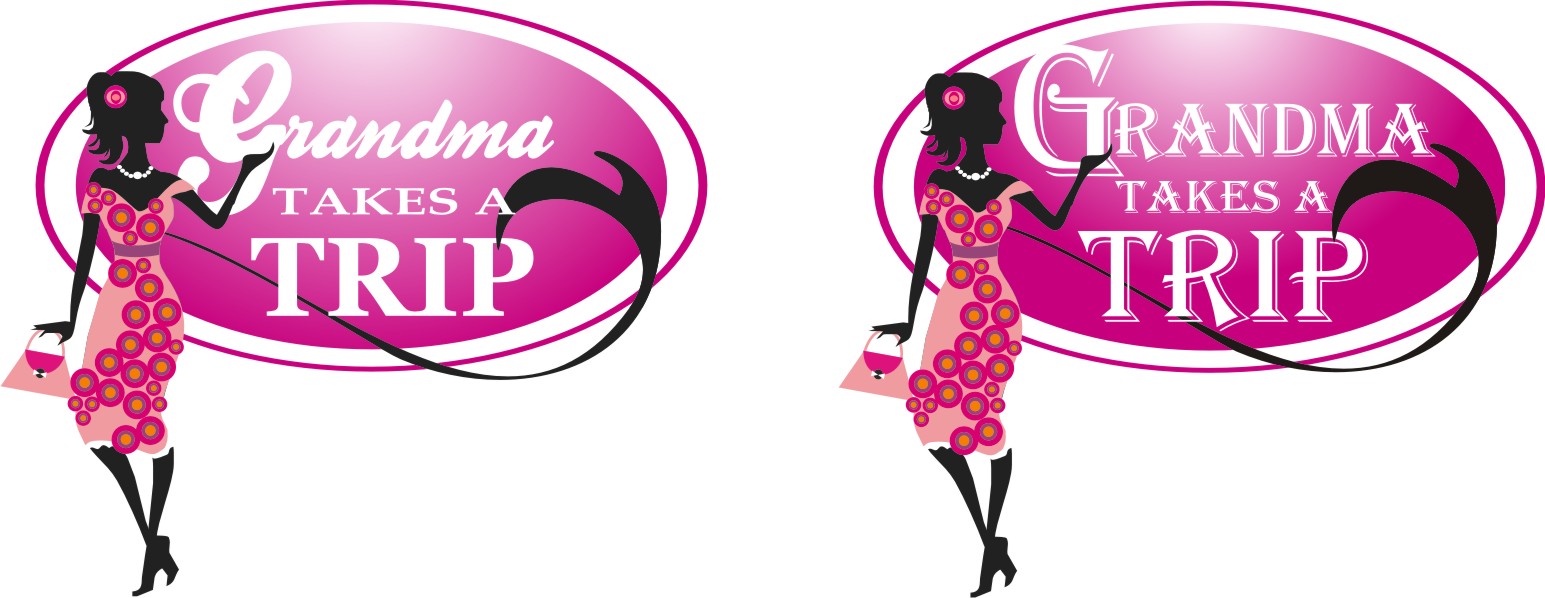 Logo Design by Meena Azzollini for Grandma Takes A Trip | Design #13712