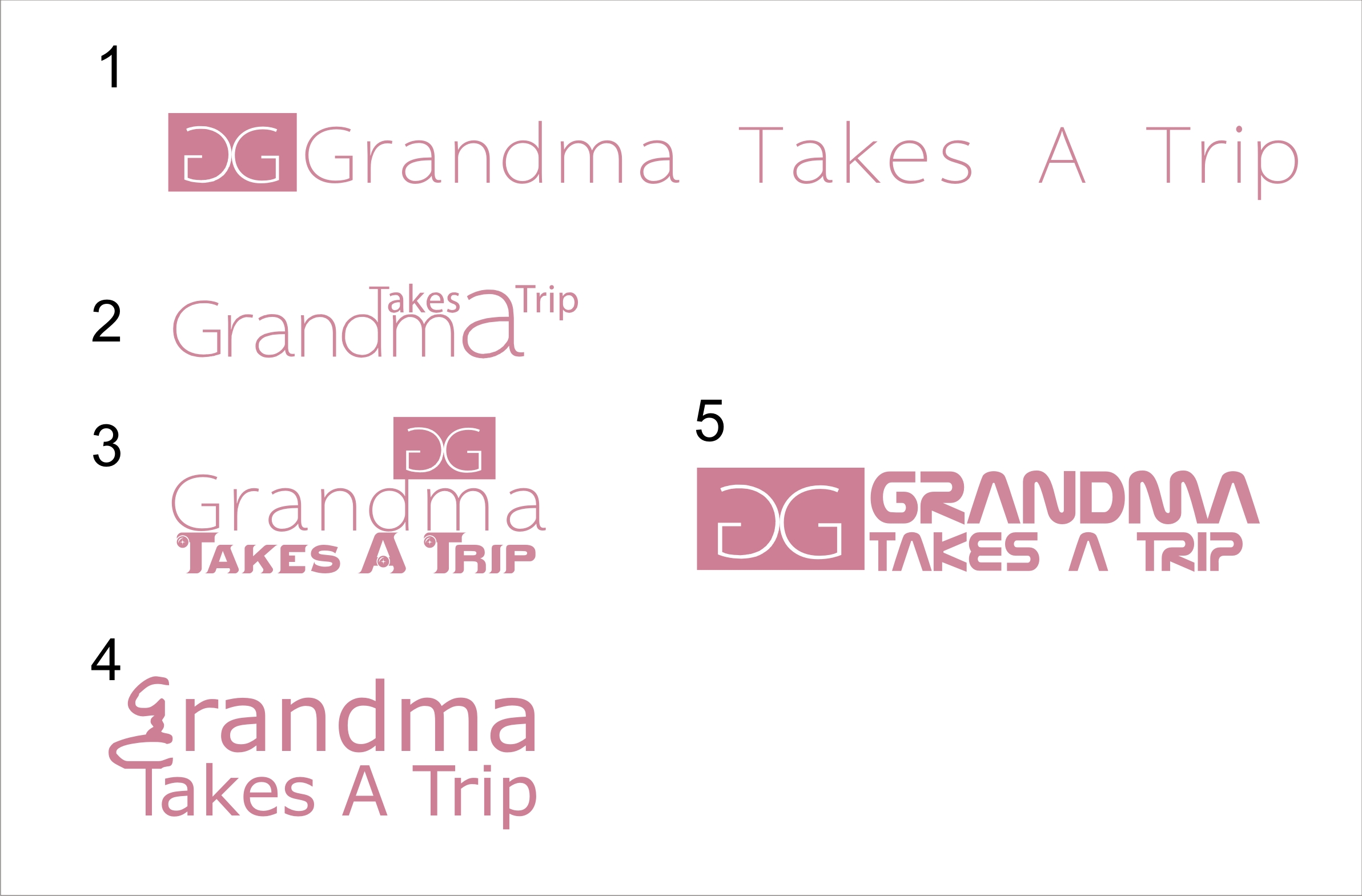 Diseño de Logo por ::::: Impacto Inovacao e Servicos para Grandma Takes A Trip | Diseño #13276