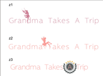 Logo Design by ::::: Impacto Inovacao e Servicos for Grandma Takes A Trip | Design: #13279