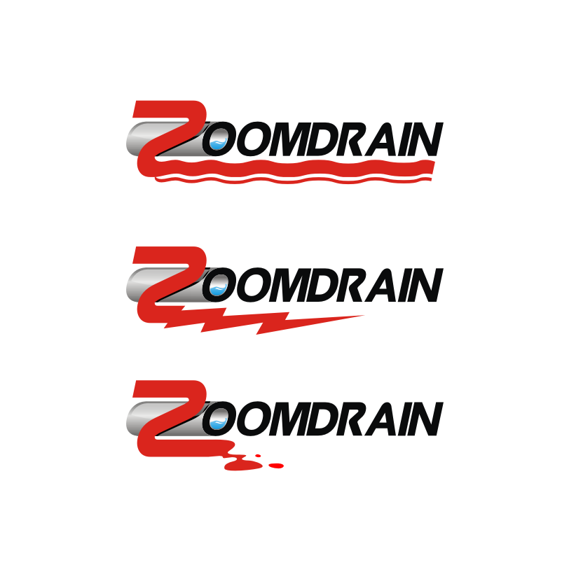 Logo Design by Arham Hidayat for Zoom Drain & Sewer Service | Design #7932164