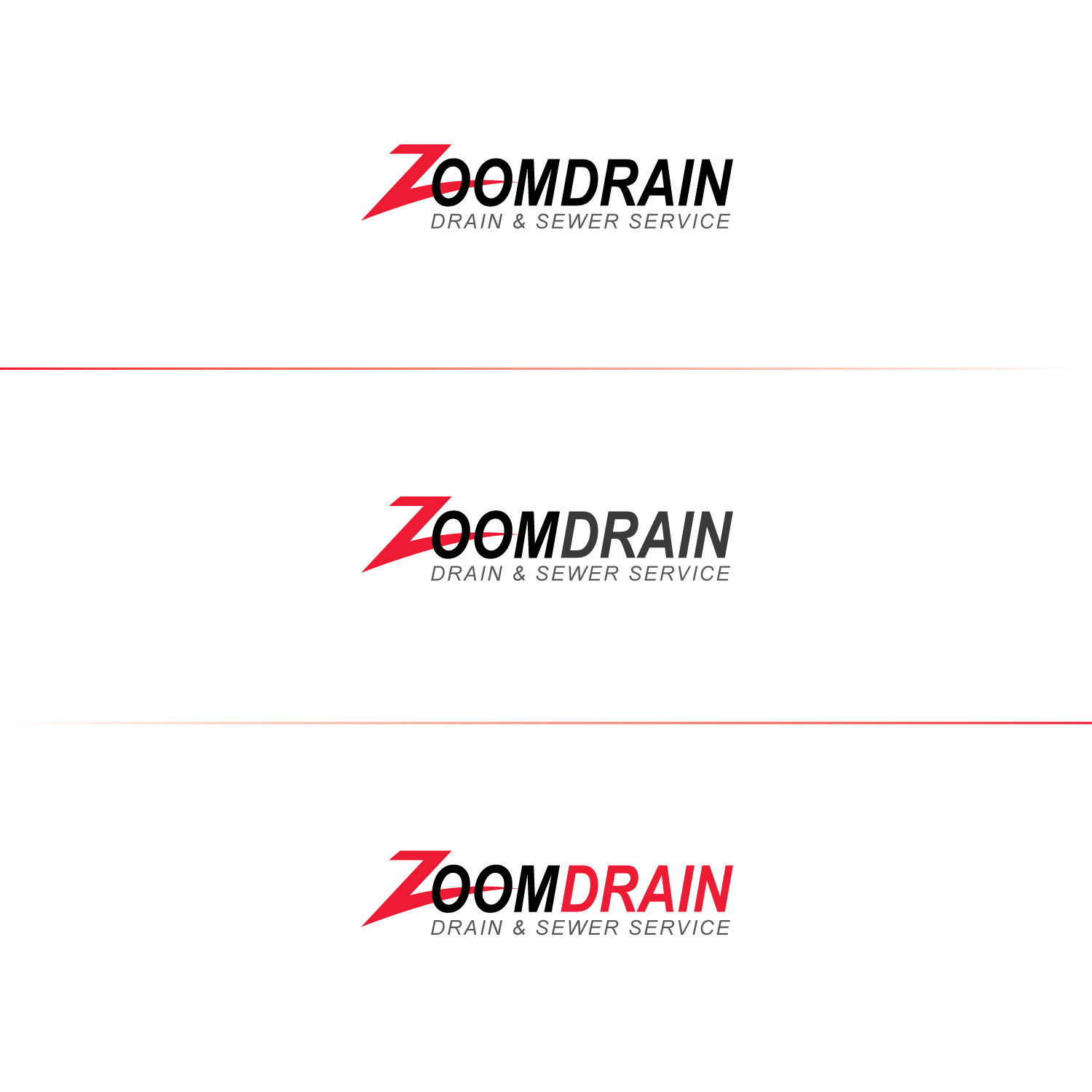 Logo Design by wall-jamboree for Zoom Drain & Sewer Service | Design #7907197