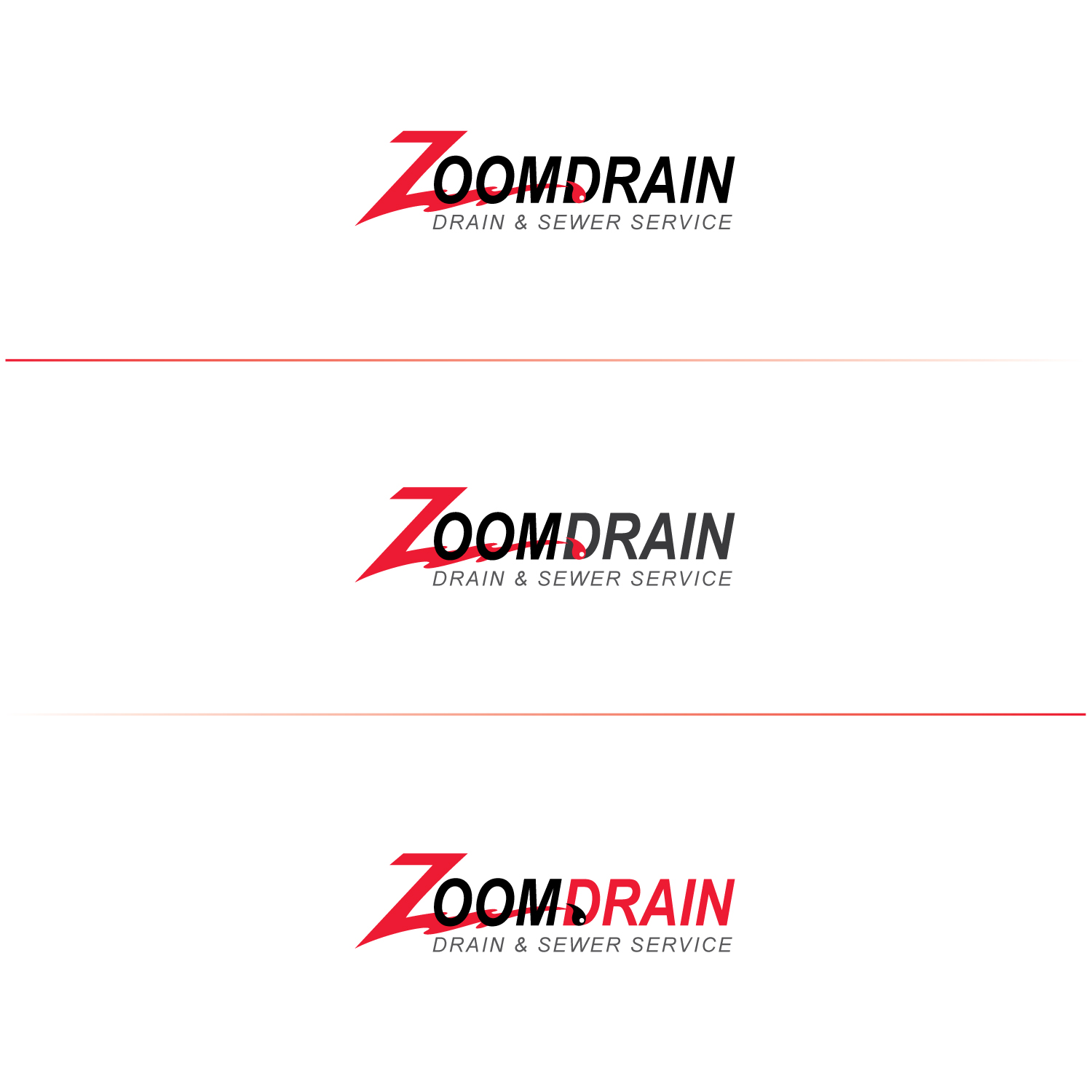 Logo Design by wall-jamboree for Zoom Drain & Sewer Service | Design #7934643