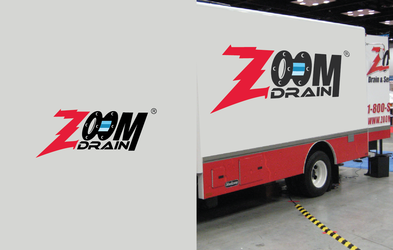 Logo Design by gam_gym for Zoom Drain & Sewer Service | Design #9176618
