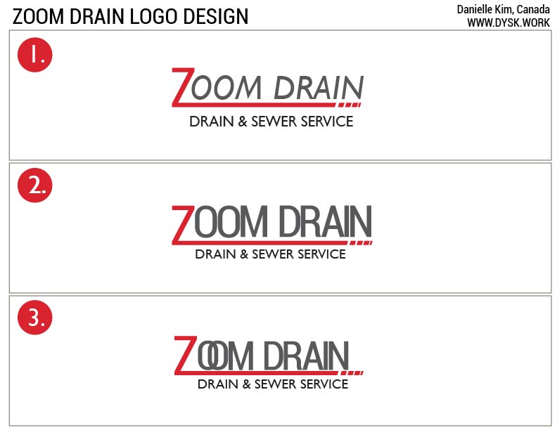 Logo Design by mintlemons for Zoom Drain & Sewer Service | Design #7892677