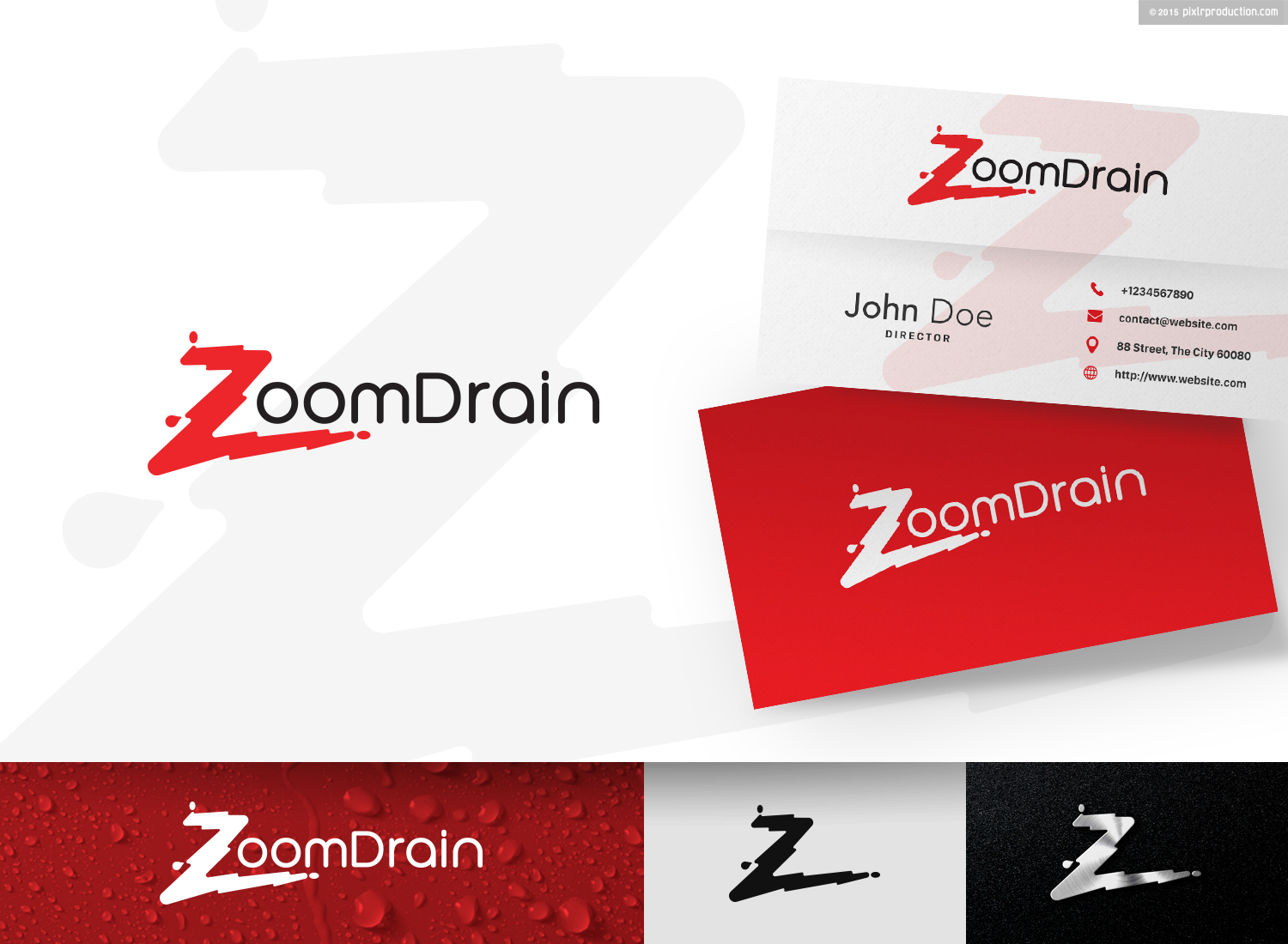 Logo Design by Creathrive for Zoom Drain & Sewer Service | Design #8518375