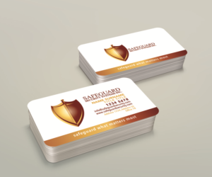 Home Security Company Business Card | Business Card Design by R M