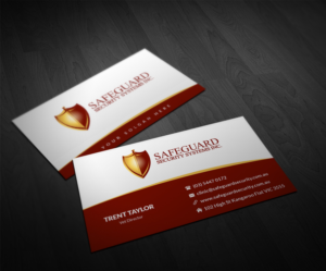 Home Security Company Business Card | Business Card Design by Pointless Pixels India
