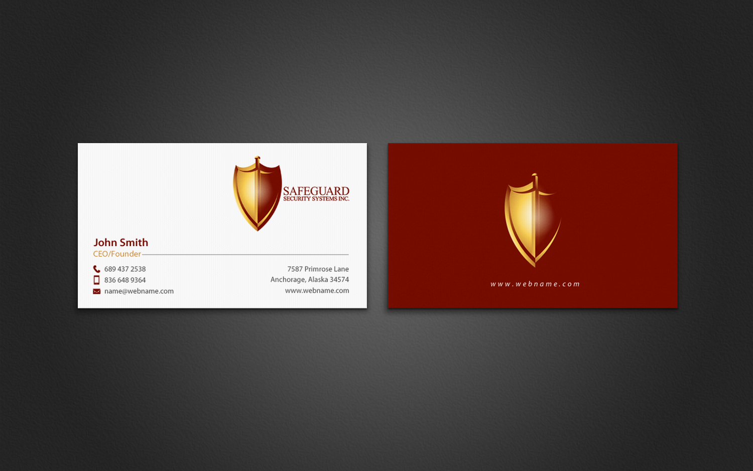 Business Card Design by chandrayaan.creative for this project | Design #7921615