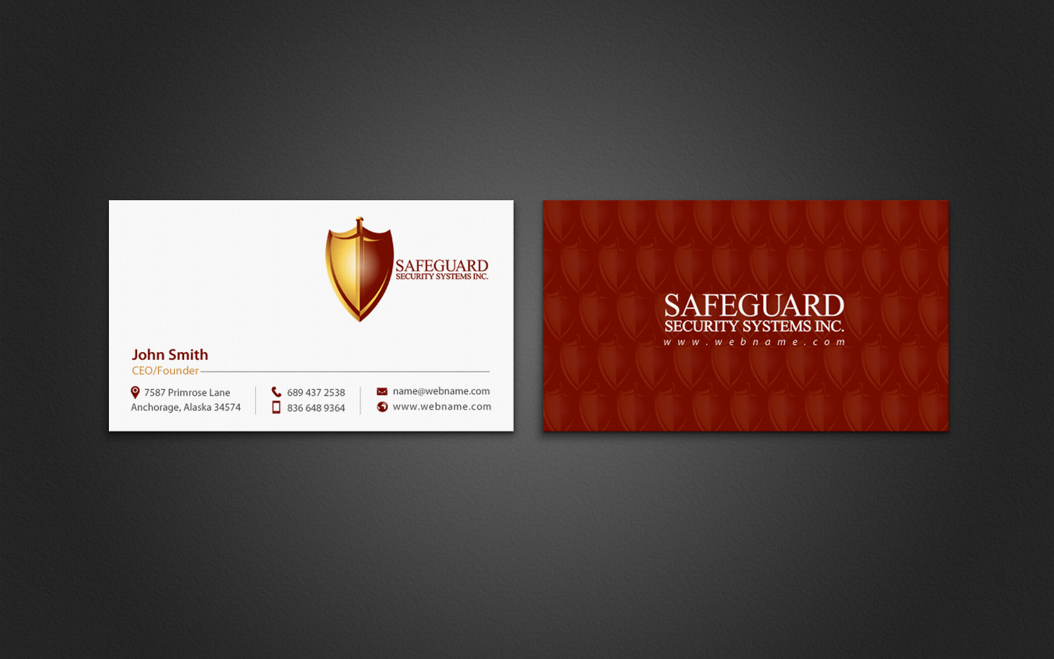 Business Card Design by chandrayaan.creative for this project | Design #7921617