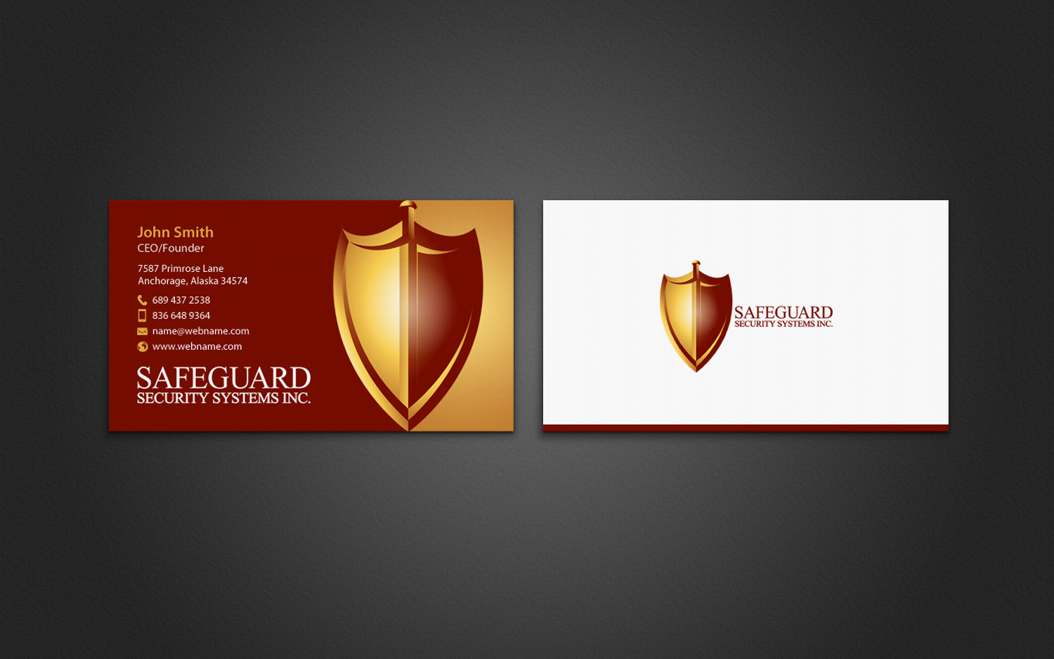 Business Card Design by chandrayaan.creative for this project | Design #7921623