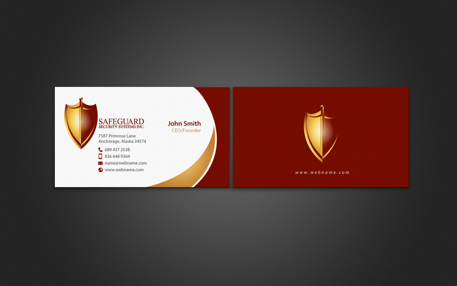 Business Card Design by chandrayaan.creative for this project | Design #7921629