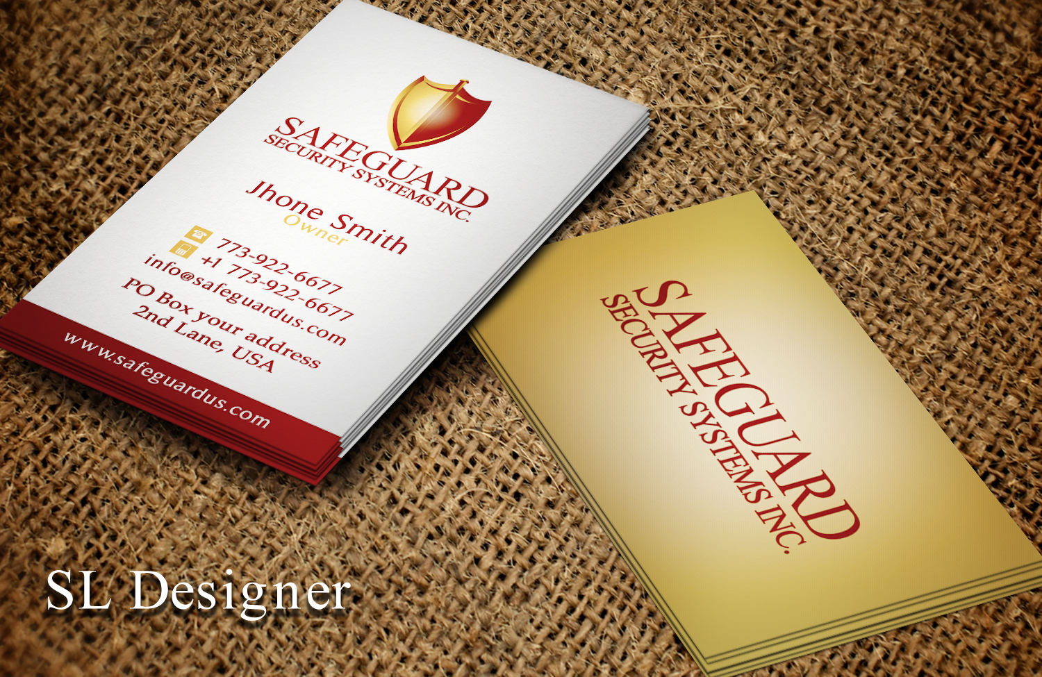 Business Card Design by SL Designer for this project | Design #7897936
