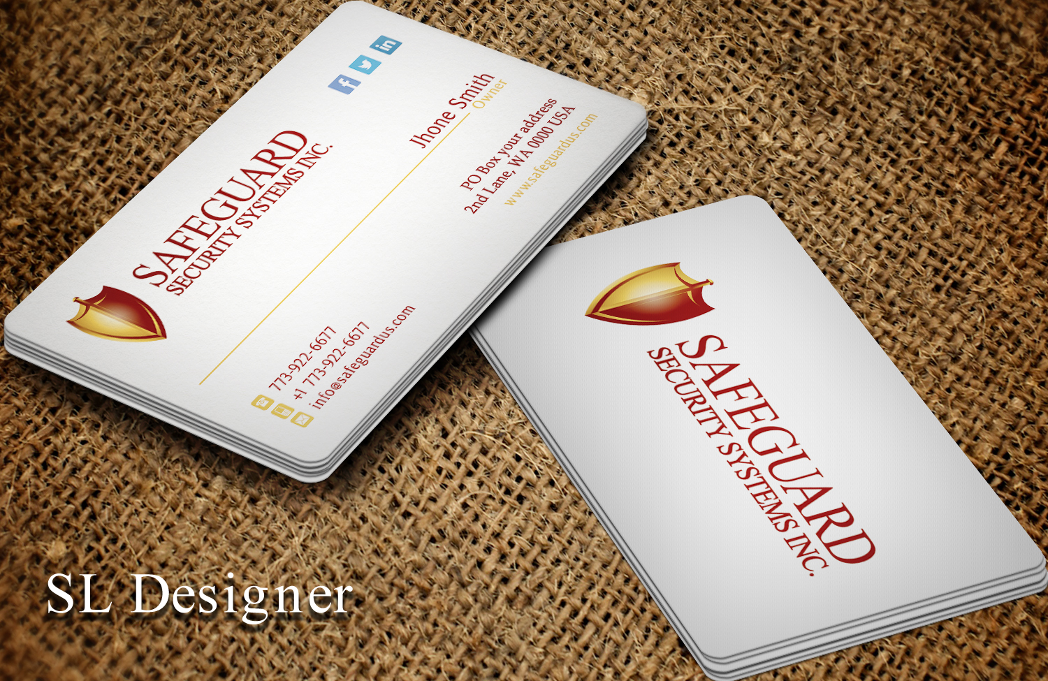 Business Card Design by SL Designer for this project | Design #7897942