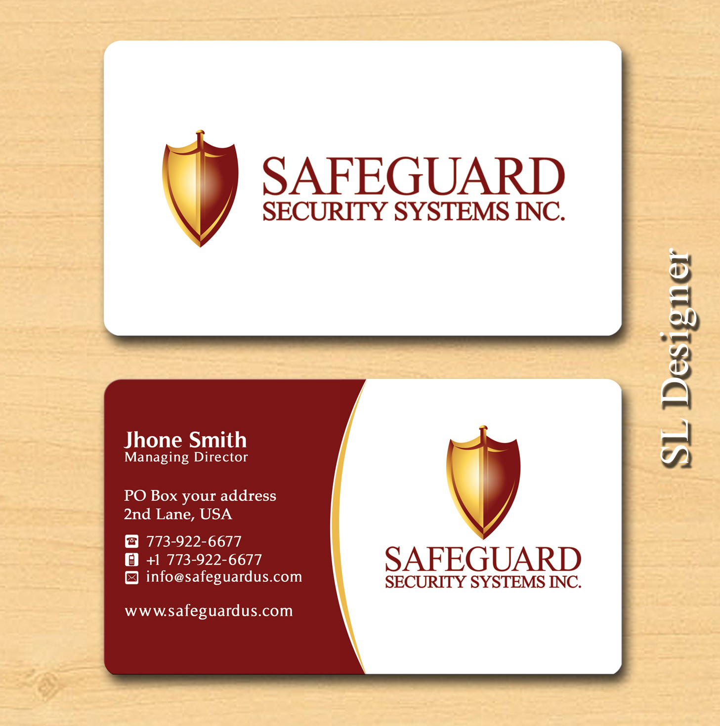 Business Card Design by SL Designer for this project | Design #7897946