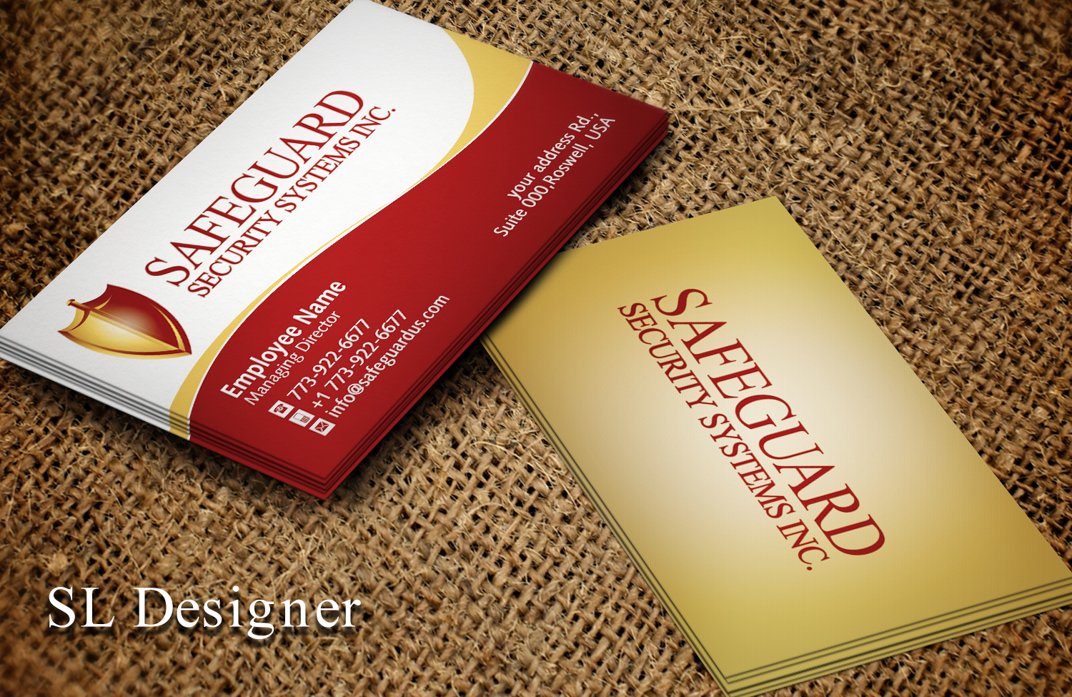 Business Card Design by SL Designer for this project | Design #7897952