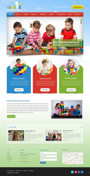 Web Design par pb pour ce projet | Design : #7970318
