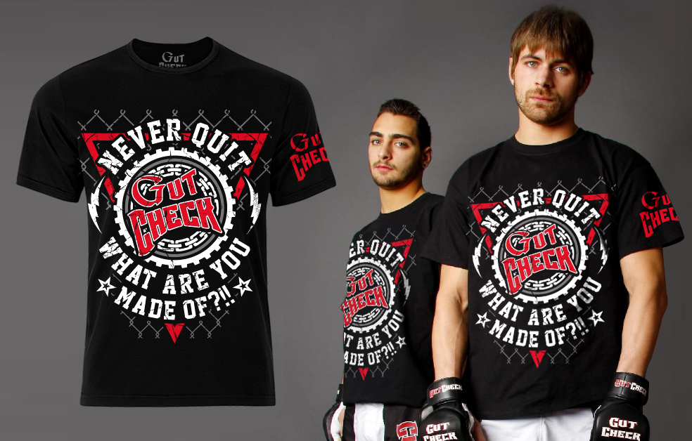T-shirt Design by OR-PiXEL STUDIO ™ for Gut Check | Design #8205905