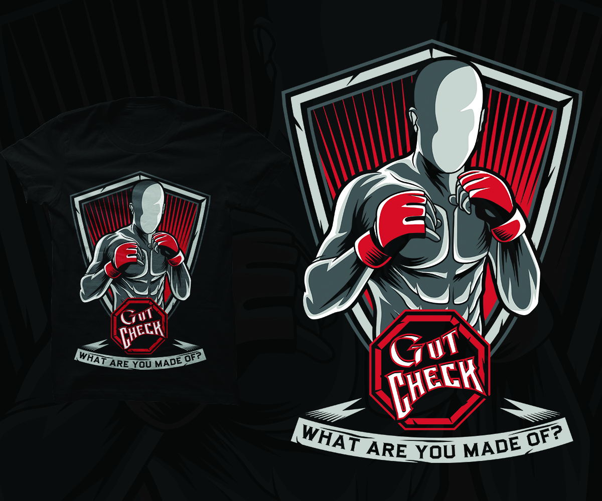 T-Shirt-Design von etnikong.monghe für Gut Check | Design #7995780
