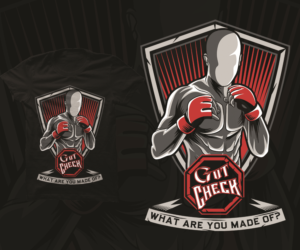 T-shirt Design by etnikong.monghe for Gut Check | Design #7995780