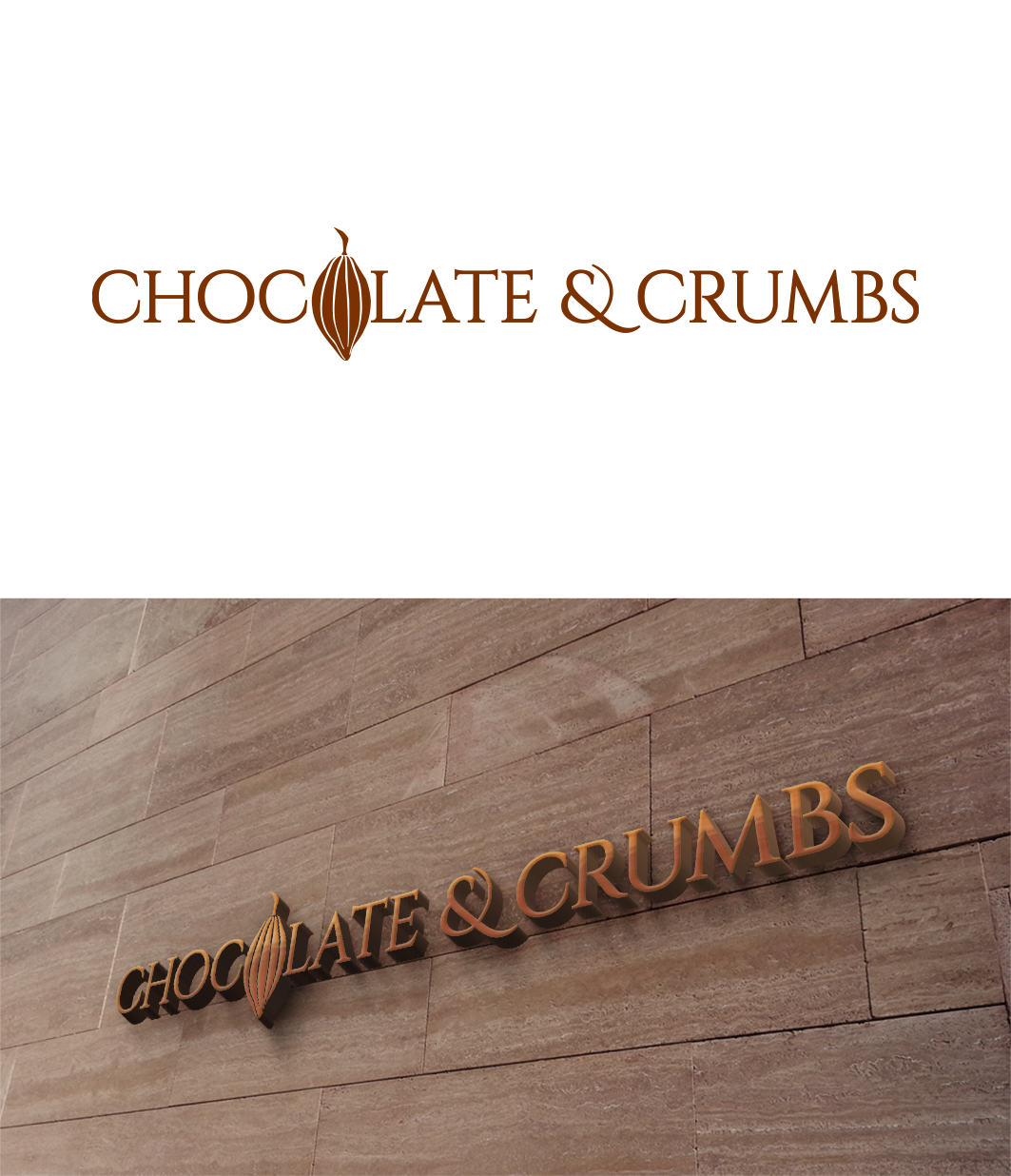 Logo Design by trufya for Chocolate and Crumbs  | Design #8167896